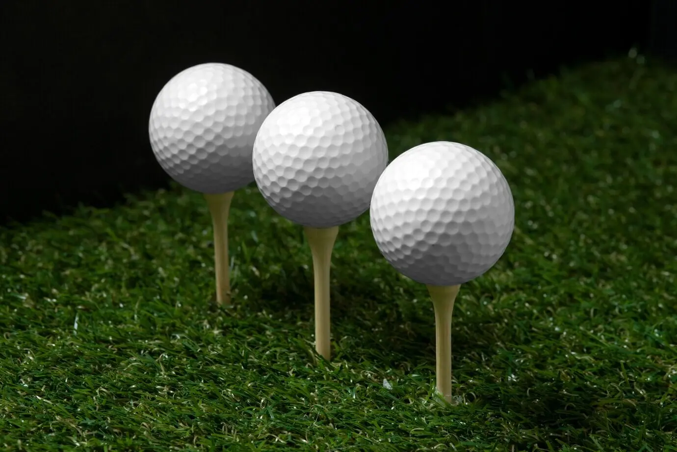A view of golf balls alongside other accessories.